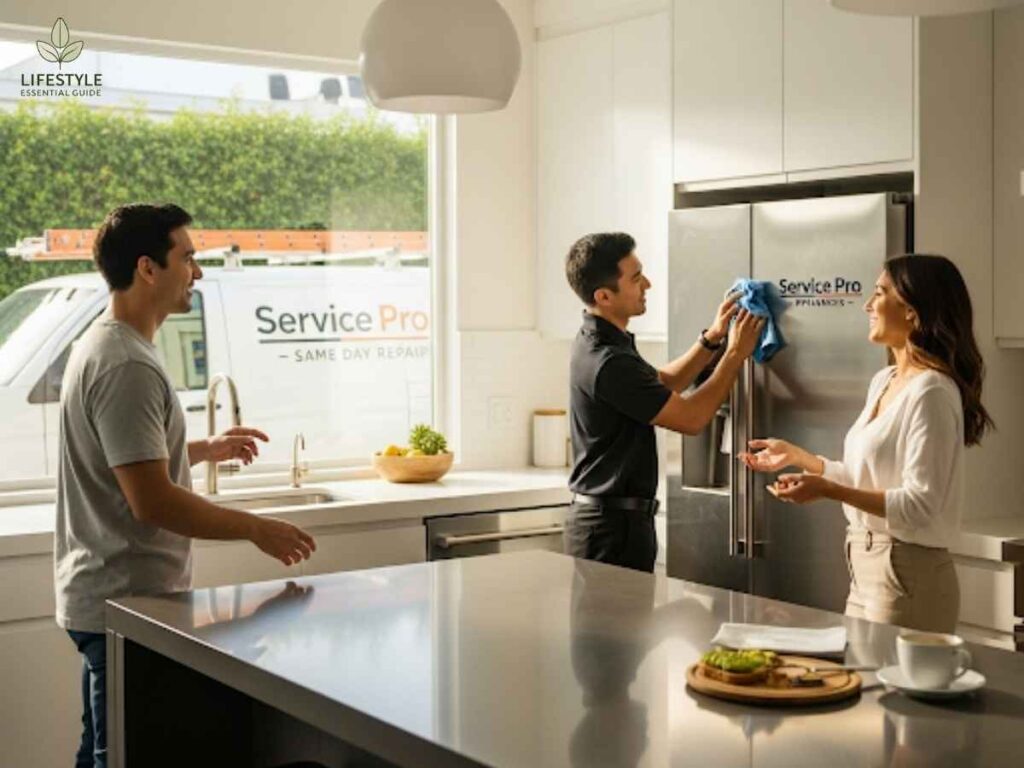 Modern kitchen in Los Angeles after fast same-day appliance repairs near La Jolla Shores neighborhood